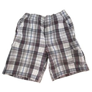 Basic Editions Plaid Shorts Boys Size 8